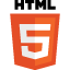 HTML 5 shield logo.